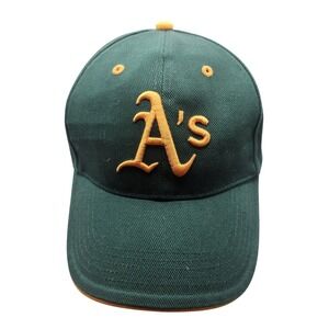 Oakland Athletics Hat Cap Strap Back One Size MLB Baseball Mens Fan Favorite